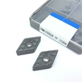 

20pcs DNMG150608 TF IC908 External Turning Tool DNMG 150608 carbide inserts for cnc Lathe Cutter Tool Turning Insert Cutting