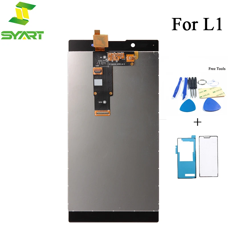 SYART 5 ''ЖК-дисплей для Sony Xperia L1 G3313 G3312 G3311 дисплей рамка сенсорный экран