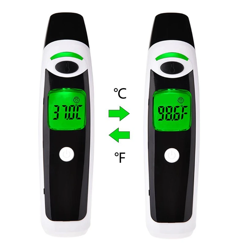 3 в 1 Детский термометр цифровой инфракрасный ЖК-термометр детский лоб ухо Бесконтактный взрослый термометр для измерения температуры тела