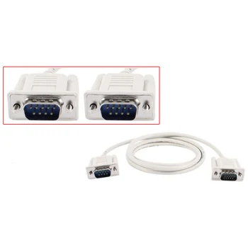 

New Style 1.4M RS232 DB9 9 Pin Male to VGA Video 15 Pin Male Adapter Cable
