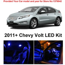 4 шт./лот автомобиль-Стайлинг Xenon Белый Canbus посылка комплект светодио дный Подсветка салона для Chevy Volt 2011 и выше