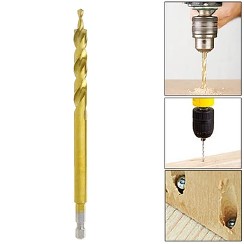 

Positioning Hex Handle Pocket Hole 3/8" Inch Twist Step Drill Bit Wookworking