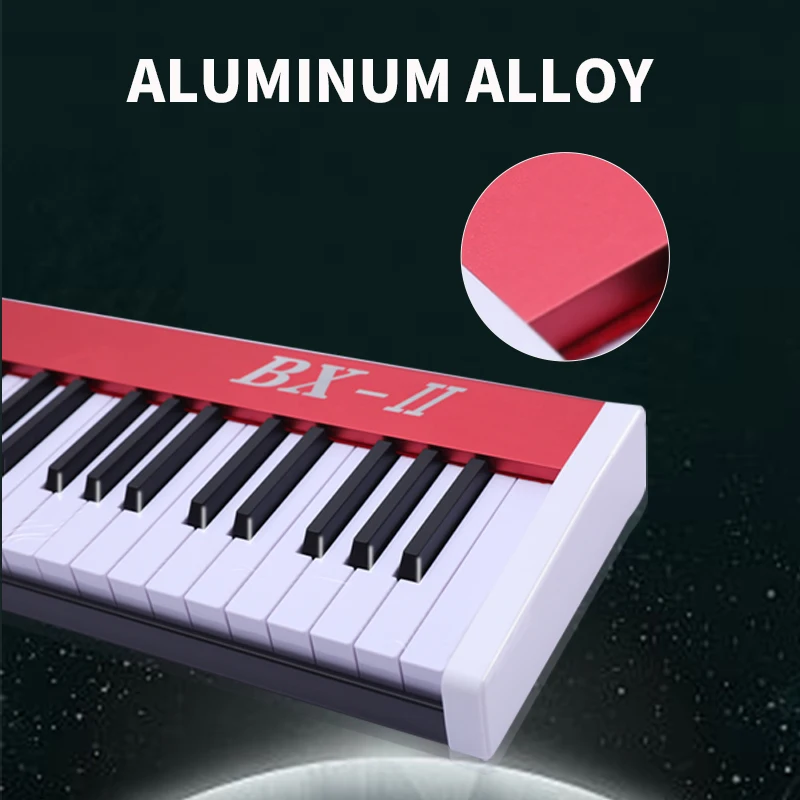 Высокое качество 88 ключ Профессиональный usb MIDI цифровой электронный контроллер клавиатура пианино для музыкального biginner Группа обучения пианино