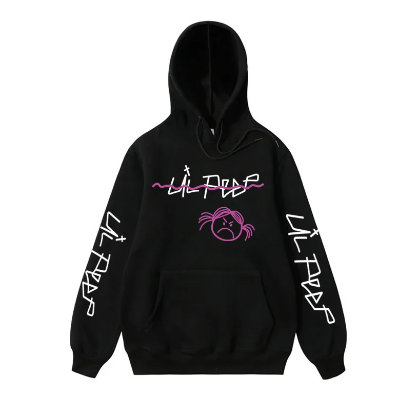 

2019 Lil Peep Hoodies hell boy lil.peep men/women Hooded Pullover male/female sudaderas cry baby hood hoddie Sweatshirts love