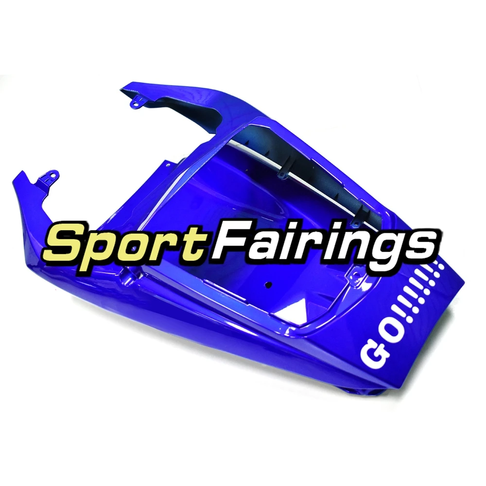 Капоты в комплекте для Yamaha YZF600 YZF R6 03 04 YZF-R6 2003 2004 ABS пластиковые детали для мотоцикла обтекатель Наборы белого и синего цвета GO