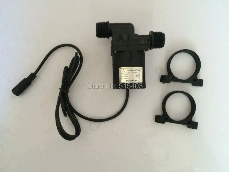 

2pcs 24V Micro DC Water Pump DC40C-2460, 900LPH, 6M, Brushless, Submersible, For Water Circulation Aquarium Car Washing Fountain