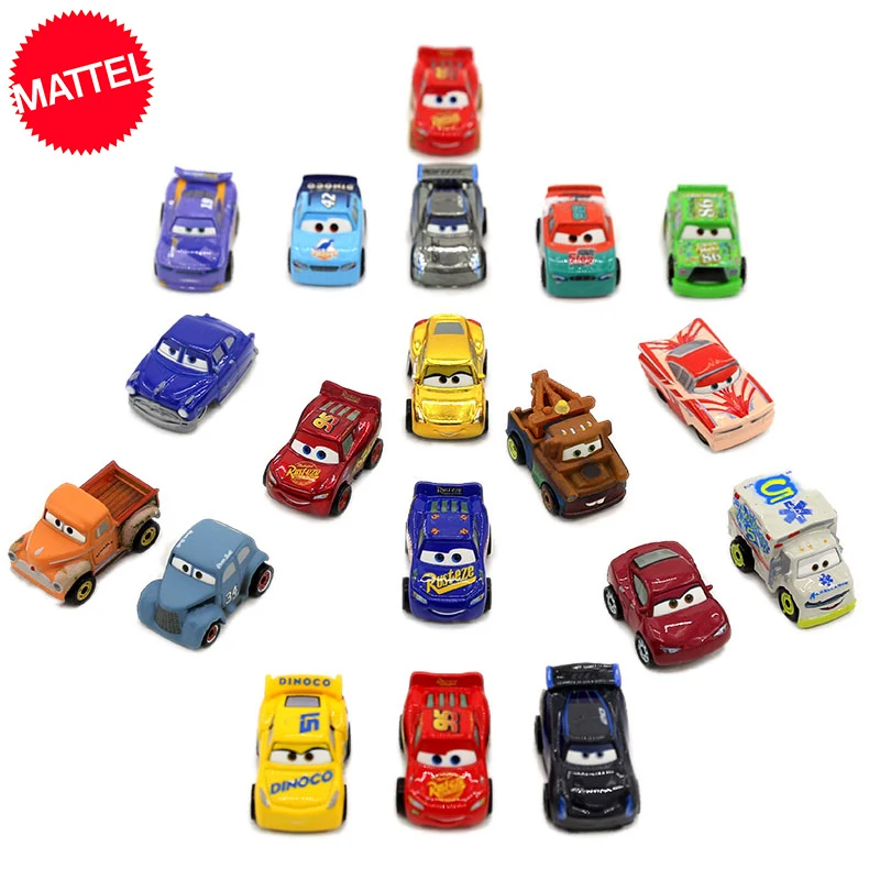 Pixar 3 10 шт. набор 1: 64 модель Автомобильная игрушка из мультфильма Джексон литье под