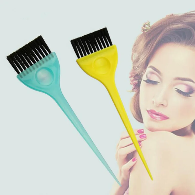 

2Pcs Hair Dye Brush Professional Salon Hairdressing Dye Color Brushes Tint Dye Brush For Hairdresser Salon Brushes