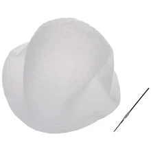 Профессиональный салон кремния многоразовые окрашивание волос Парикмахерские Подсветка Краситель глазурь крышка случайный цвет