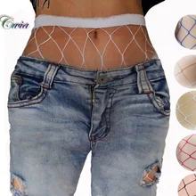 Белый, красный, синий, женские чулки с высокой талией, сетчатый клубный колготки, трусы, вязаные колготки из сетки, брюки, большая сетка TT016 1 шт