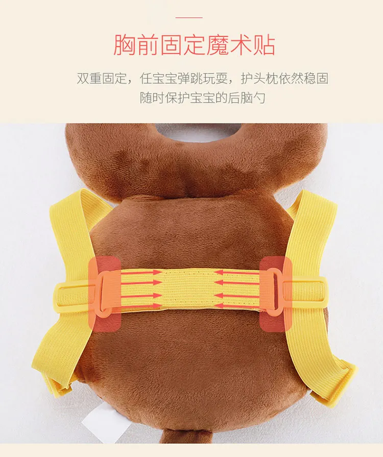 Proteção de Cabeça Estilos de Alta Almofadas de Enfermagem Atividade Infantil Acidente Anti Travesseiro Vários Qualidade Bebê Andar Crawling Pad Proteção 6 de Enfermagem bebê andar Crawling pad proteção