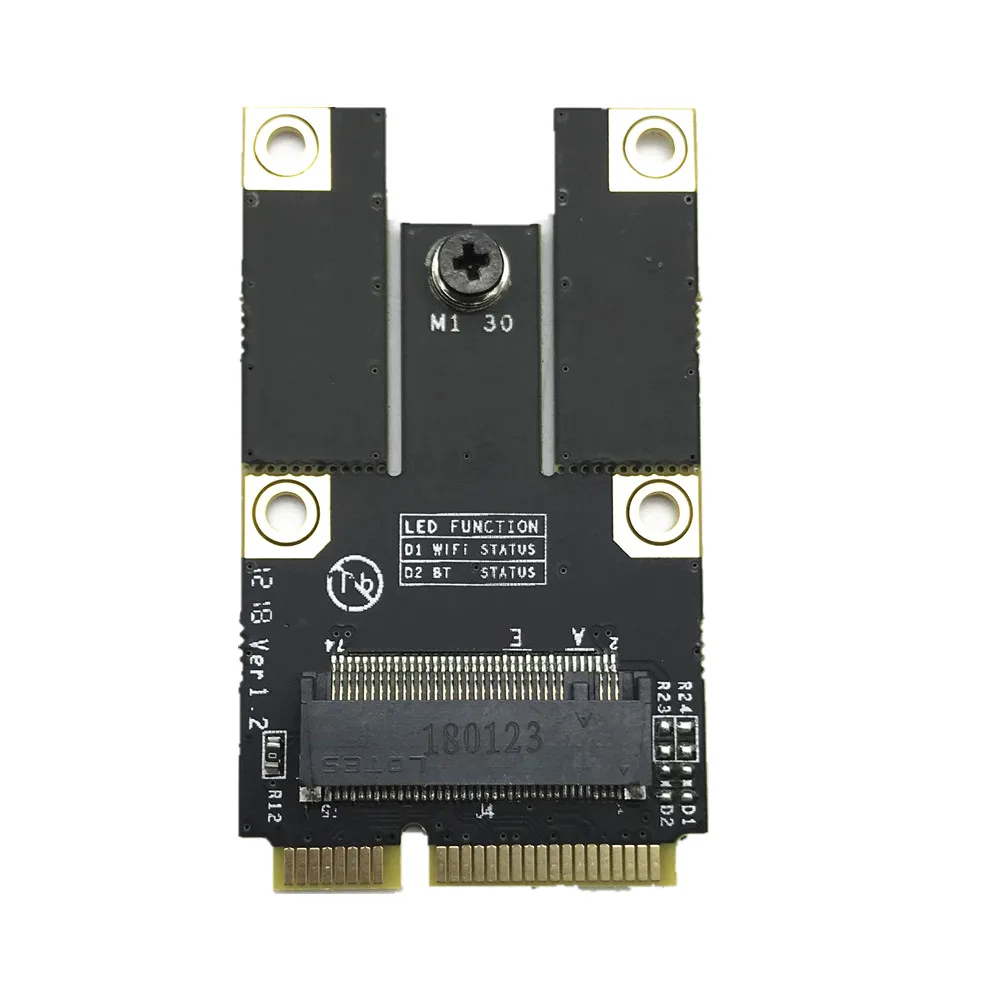 NGFF M.2 ключ Wifi Bluetooth карта в мини конвертер PCI-E адаптер карта для Intel 8260 8265 9260 9560