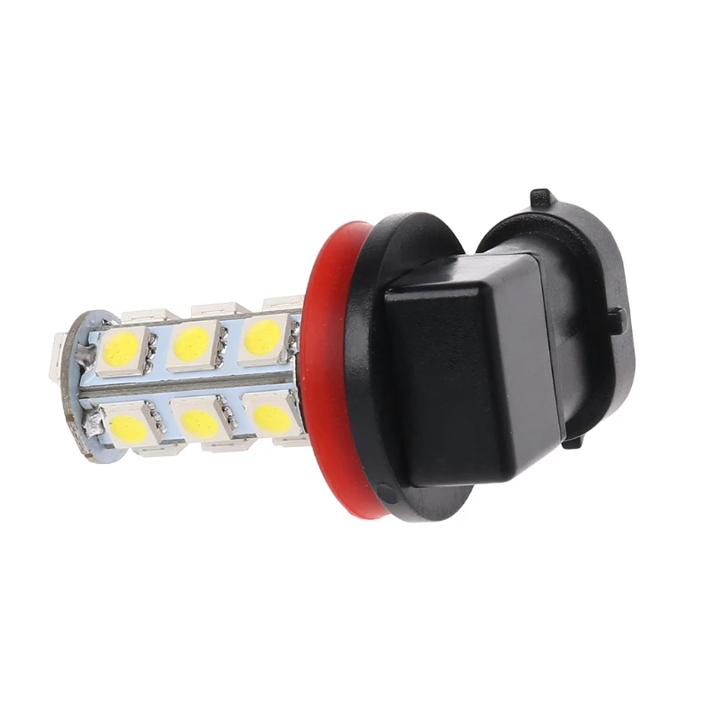 1 шт. H11 H8 18 светодиодный 5050 SMD светодиодные лампы 12V Автомобильные дневные ходовые Противотуманные фары ксенон белый светодиодный светильник