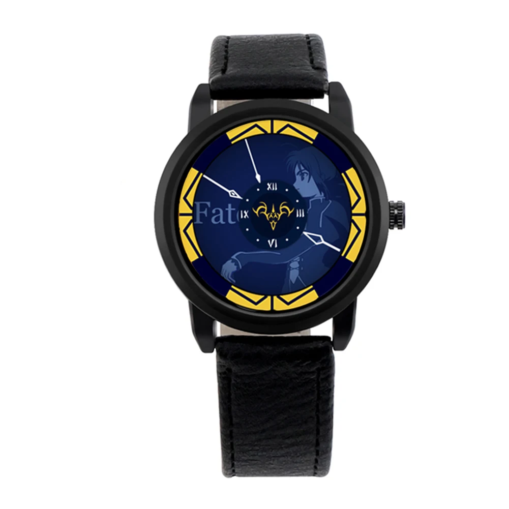 

Bsarai OW DVA Hanzou Genji Attack on Titan Fate Tokyo Ghoul SAO Fairy Tail One Piece Naruto Reverse Pointer Wrist Watch