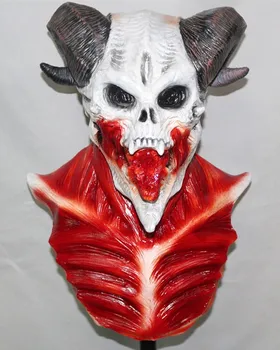 

Halloween Llatex Devil Ghost Skull Mask Props Full Head Adult Size