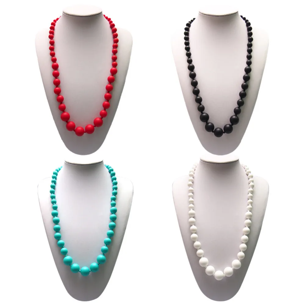 baby teether necklace for mom