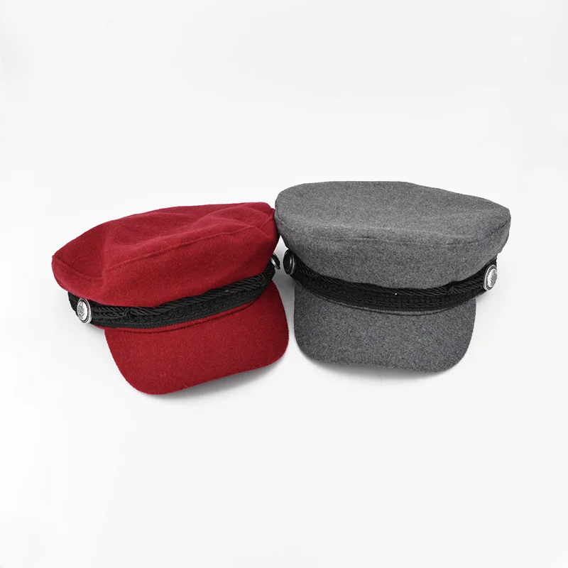 flat cap button