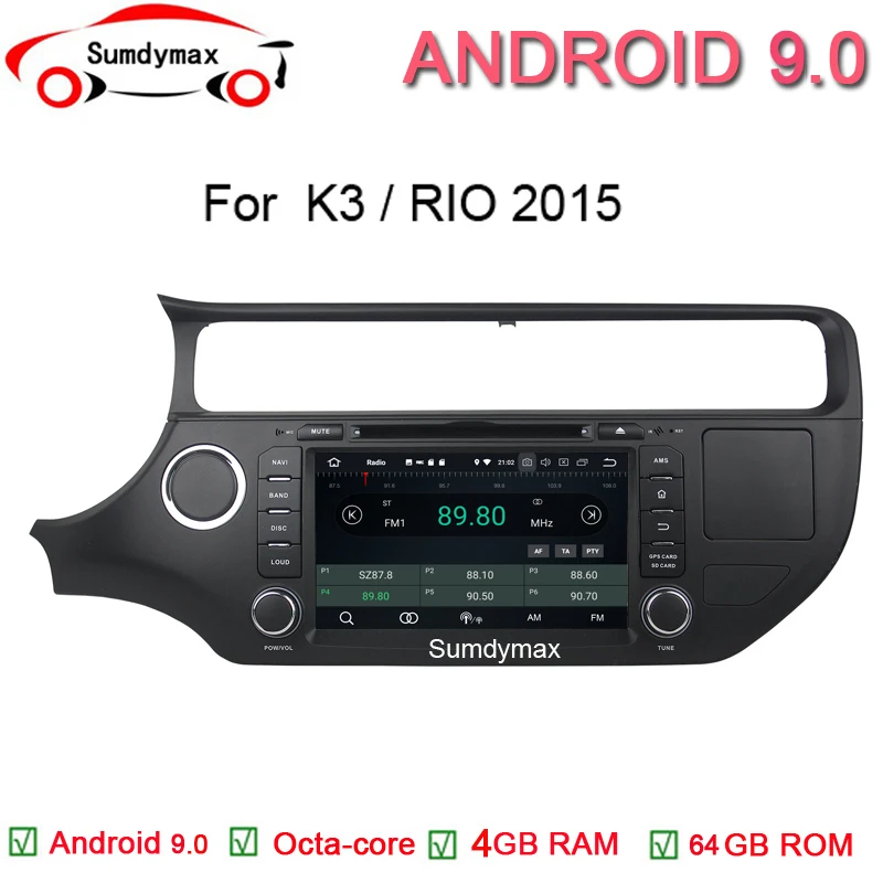 Flash Deal two din 8" Android 9.0 Car Multimedia Player for Kia K3 RIO 2015 with octa core 4G 64G 1024*600 touch screen built in wifi 0 Flash Deal two din 8" Android 9.0 Car Multimedia Player for Kia K3 RIO 2015 with octa core 4G 64G 1024*600 touch screen built in wifi 0