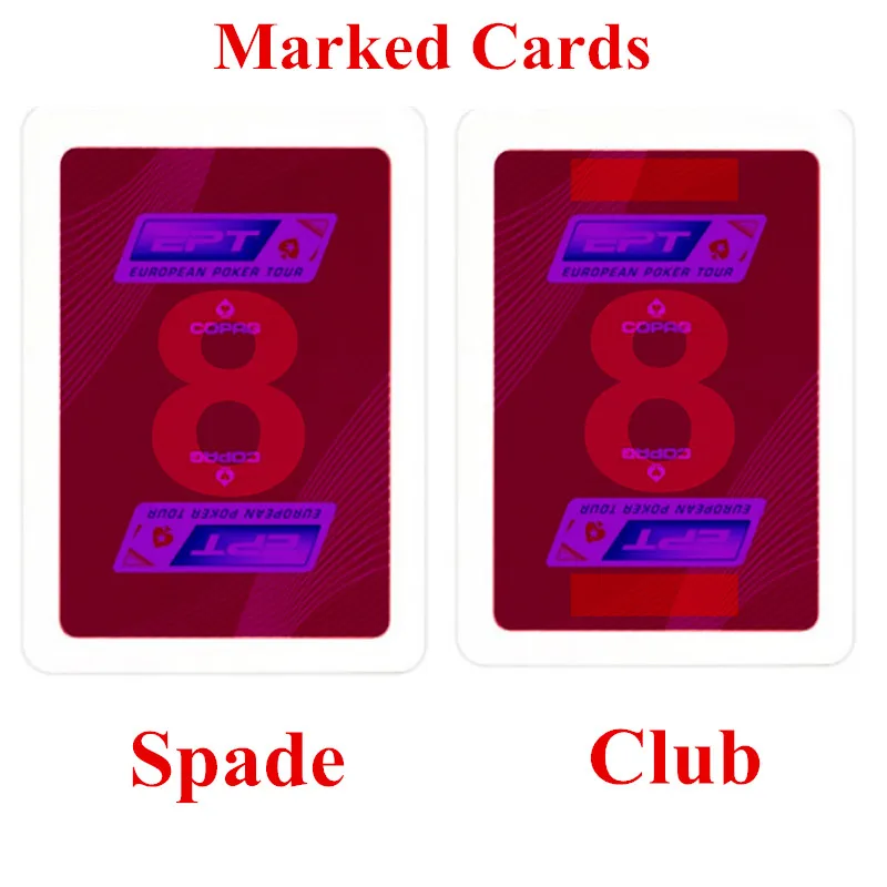Покер Размеры Copag отмечены карты European Poker Tour отмечены покер карты Пластик красный и синий Copag ept маркировки Карточные игры