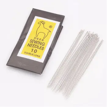 

10bags 25pcs/bag 40 48 52 56mm Iron Beading Sewing Needles for Jewelry Making DIY Findings Jewelry Tools Equipments