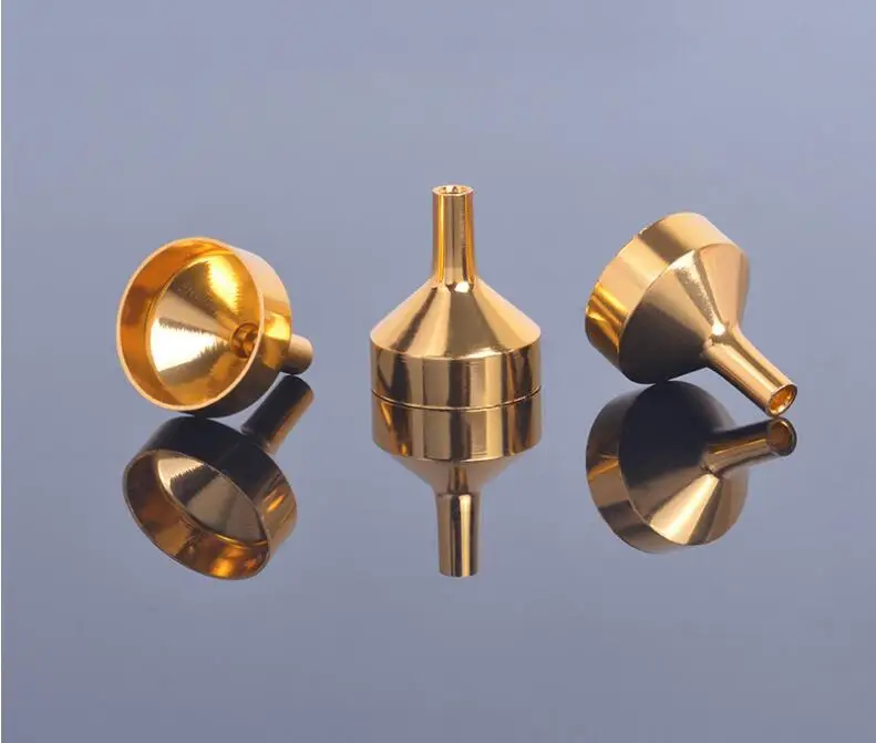New metal Small aluminum Mini Funnel For Perfume transfer Diffuser