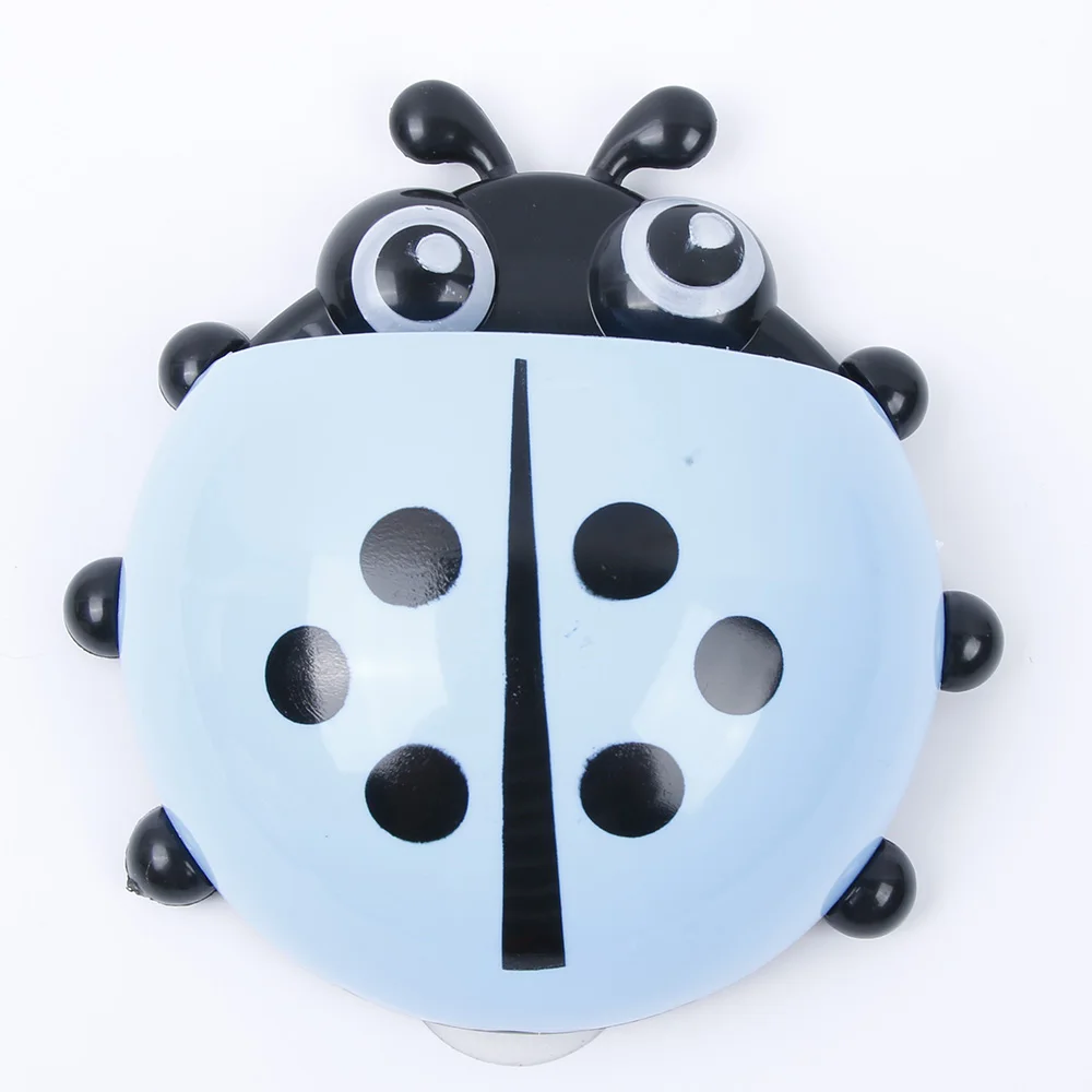 Настенный пластиковый держатель для зубной пасты|ladybird|ladybird toothbrush holderladybird ladybug |