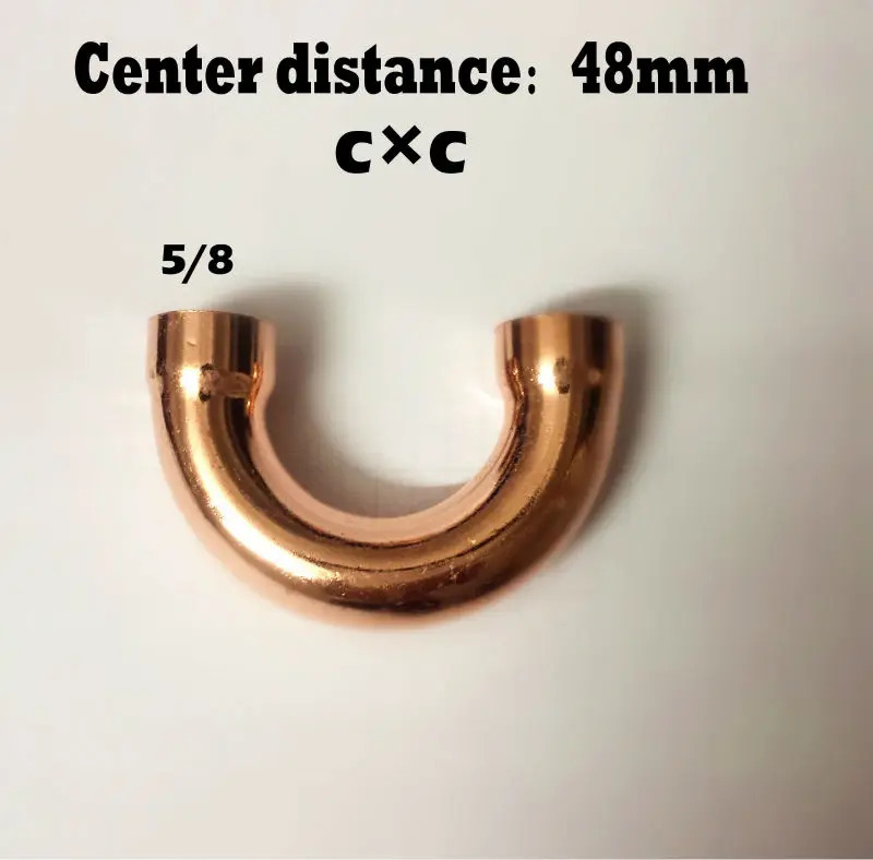 5/8 &quot15 88 мм 180 градусов обратный изгиб C X медные быстрорежущие детали для
