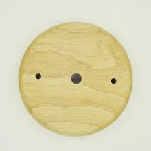 1 шт./лот, 120 мм, 1 держатель, подвесной светильник s, Потолочная пластина, деревянная потолочная Базовая пластина, светодиодный светильник, аксессуары для самостоятельной сборки