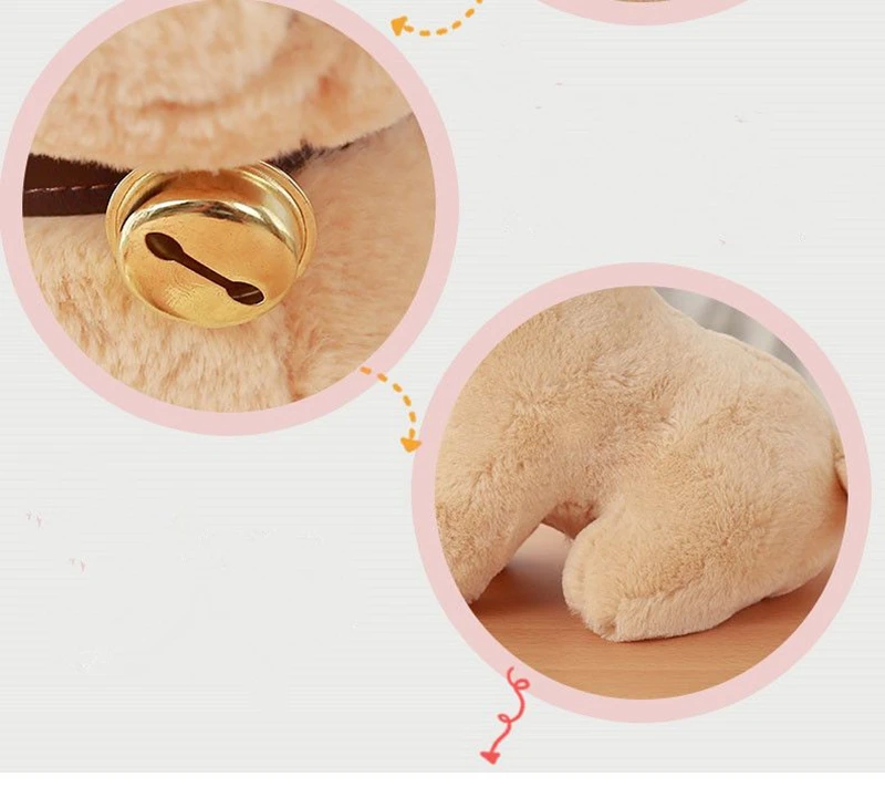 Dorimytrader lovely soft animal dog plush toy stuffed cartoon puppy doll pillow gift for kids decoration 40cm 16inch DY61909 (7)