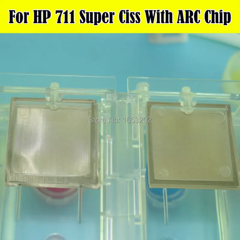 1 مجموعة فارغة DIY 36/24 بوصة HP711 كيبك مستمر الحبر نظام العرض ل هب 711 طابعة تصميم إتش بي T120 T520 الطابعات