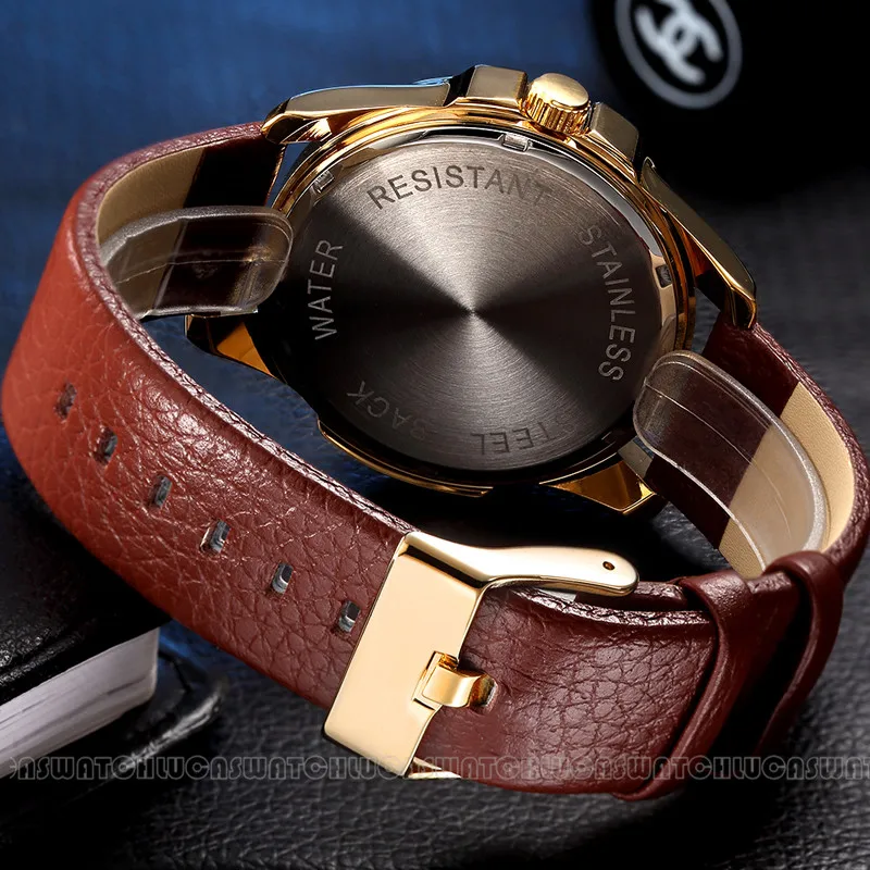 ORKINA Кварцевые часы мужские Дата Неделя японские кварцевые люксовый бренд