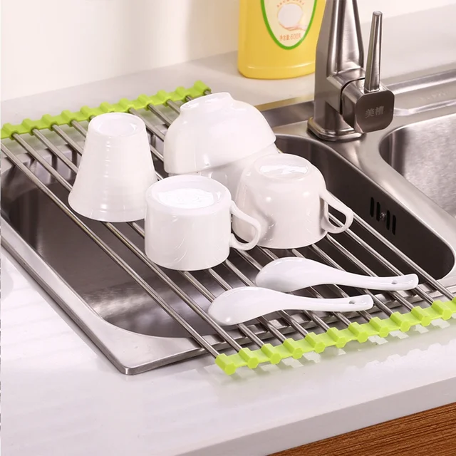 1 Pc New Ing Kitchen Drying Rack Sink Storage Dish Holder Fruit 1 Pc New Ing Kitchen Drying Rack Sink Storage Dish Holder Fruit Vegetable Drainer Colanders Home