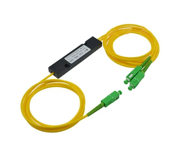 Scapc 1x2 Волокно-оптические ftth Splitter FBT оптический разветвитель 1x2 scapc одномодовый simplex PLC оптический разветвитель