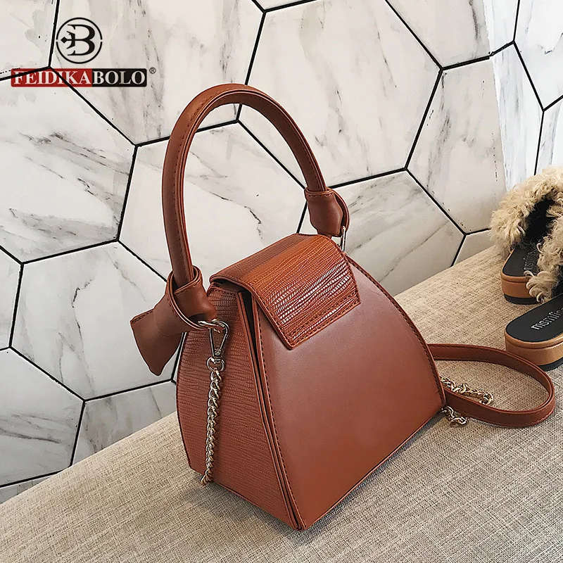 

FEIDIKABOLO Brand Fashion Bucket Luxury Handbags Women Bags Designer High Quality pu Leather Crossbody Bags For Women Sac A Main