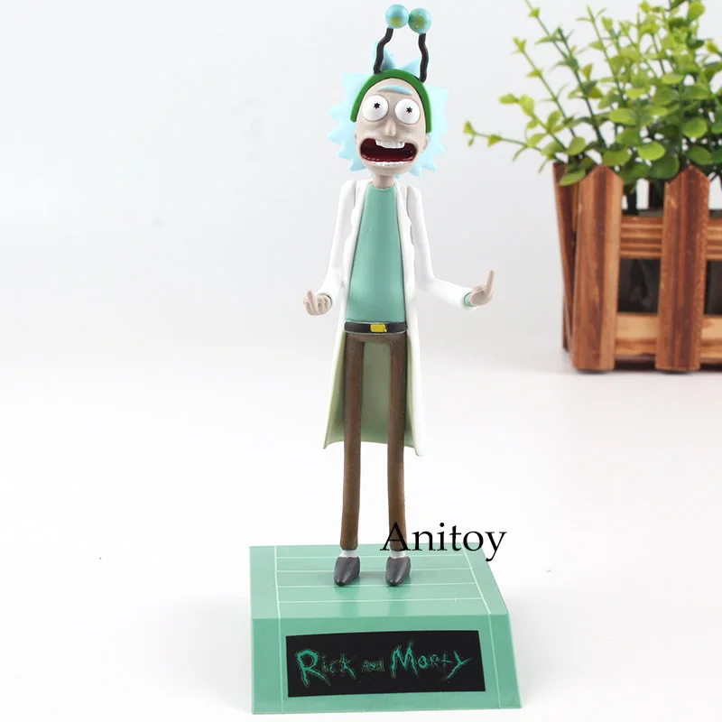 

Rick and Morty Figurine Rick Sanchez Explicit Content! Season 2 Episode 6 Adult Swim PVC Figure Collectible Model Toy 14.5cm