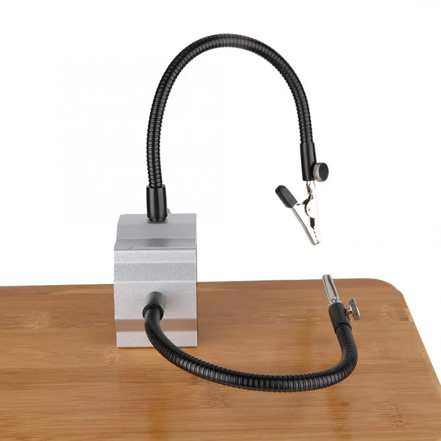

Soldering Station T12 Hot Air Soldering Station Universal Metal Arm Electric Iron Holder Solder Station Clamp For Diy