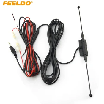 

FEELDO 5Set 3.5mm TRS Connector Active Antenna with Built-in Amplifier for Digital TV