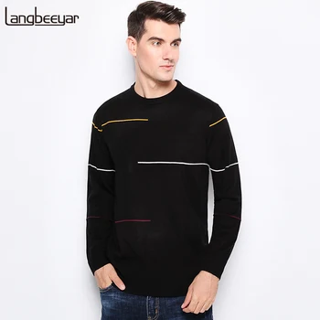 

2020 New Autumn Winter Fashion Brand Clothing Men's Sweaters O-Neck Slim Fit Men Pullover High-quality DP Knitted Sweater Men