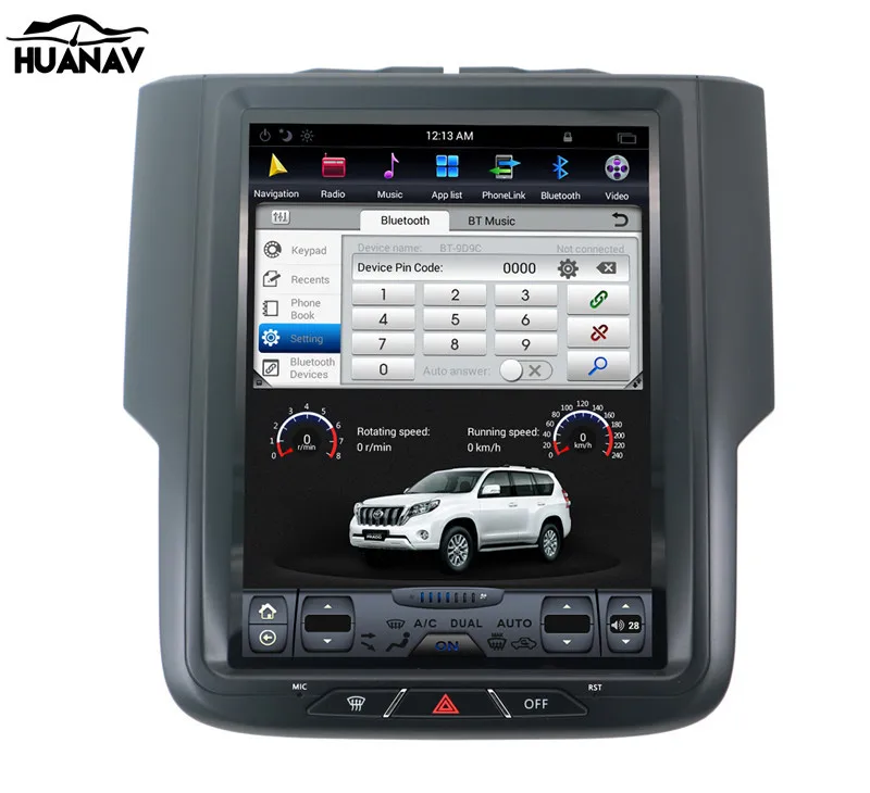 Автомобильный без CD DVD плеер gps навигация для Dodge ram multimidia лента рекордер, Радио стерео Авто плеер