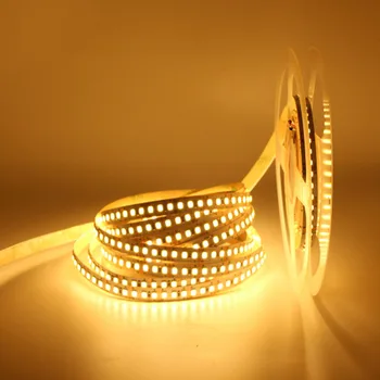 

5M SMD 2835 LED Strip tape 300leds 600led 180 leds/m 240 leds/m DC 12V LED Ribbon Super Bright than 3528 Strip Light DC 12V