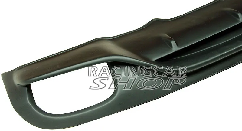 Rear Lip Diffuser Exhaust Tips Muffler End For Audi A4 B8 Non-Sline Bumper 08-12
