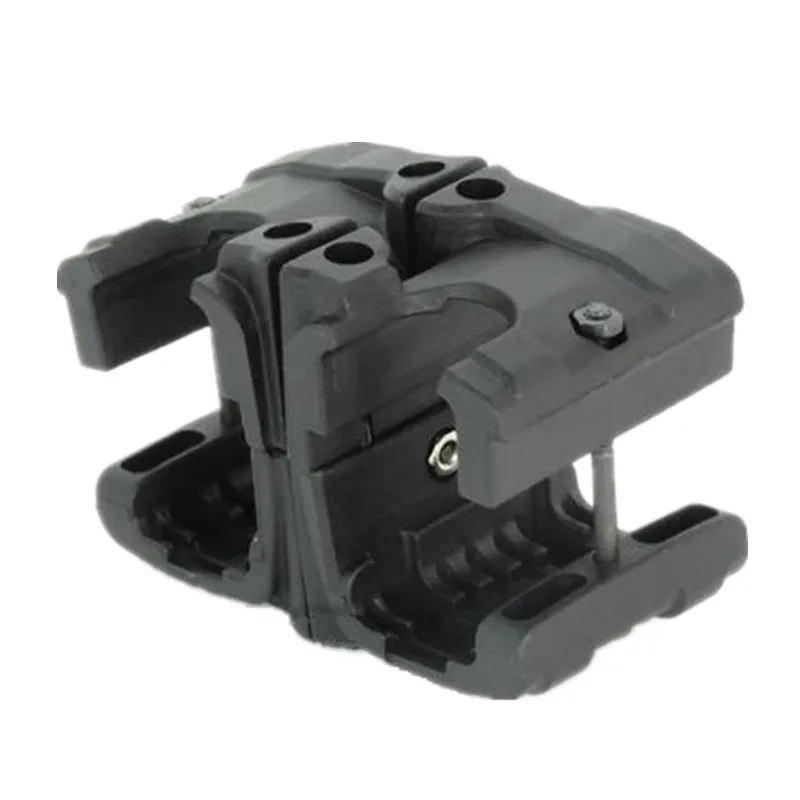 Tactical magazine pouch bag parts MP7 Double clip black DE (3)