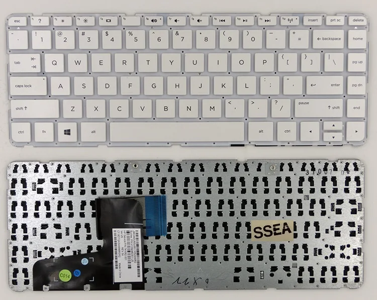  SSEA New laptop Keyboard for HP Pavillion 14-n 14-n001tx 14-n002ax US Original Keyboard