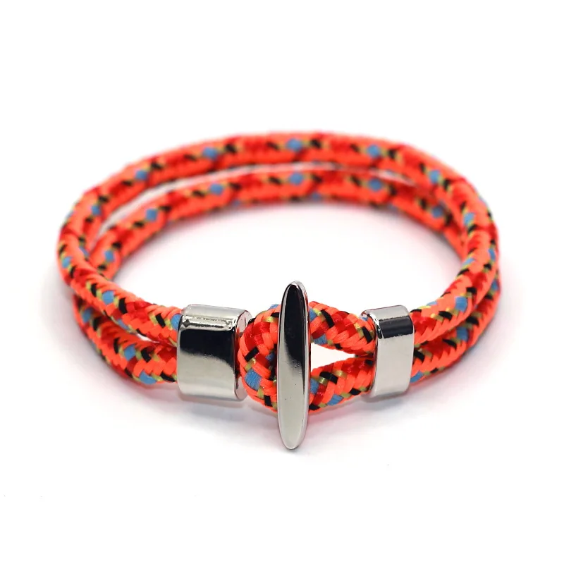 Beach Style Sailor Bracelet Cotton Rope Charm Bracelet men bracelet