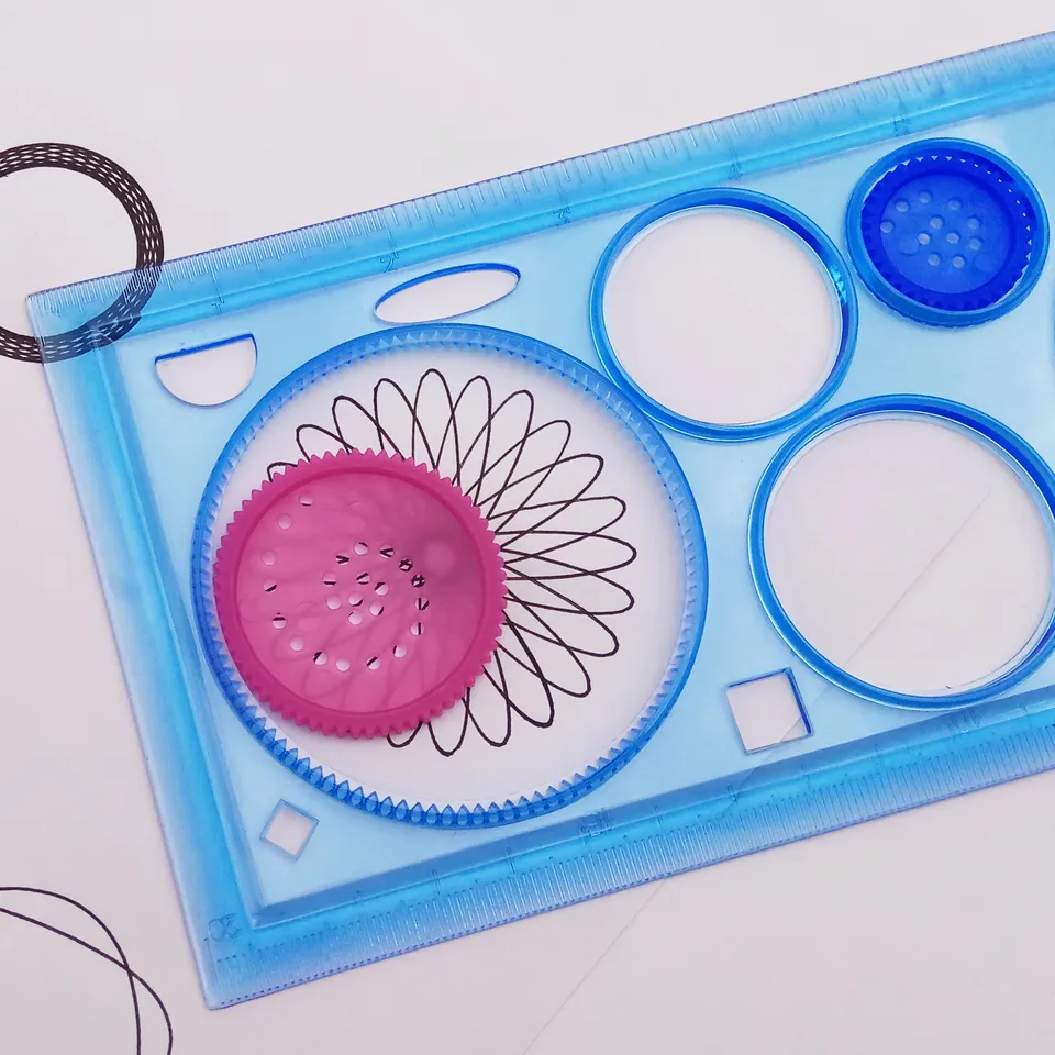 1 Pcs Set Creative Drawing Template Ruler Spirograph Geometric Learning Drawing Tool Student Stationery Office Supplies Pcs Set Set Drawingoffice Supplies Set Aliexpress