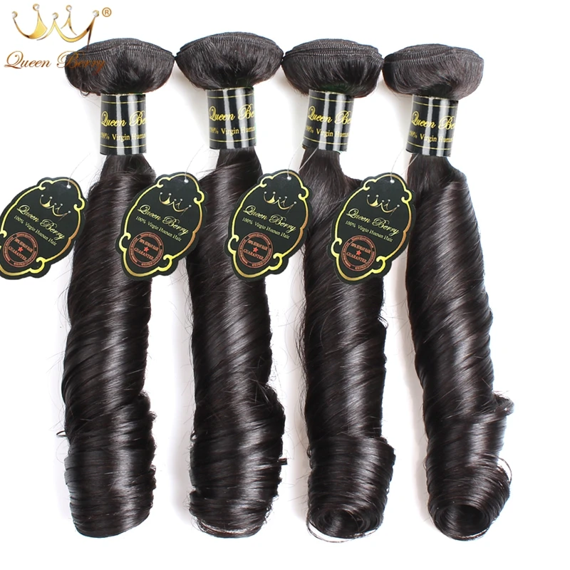 

Best Quality Peruvian Human Virgin Hair Weave 4 Bundles Peruvian Spring Curly Hair Weaving Soft Peruvian Virgin Hair Weaving