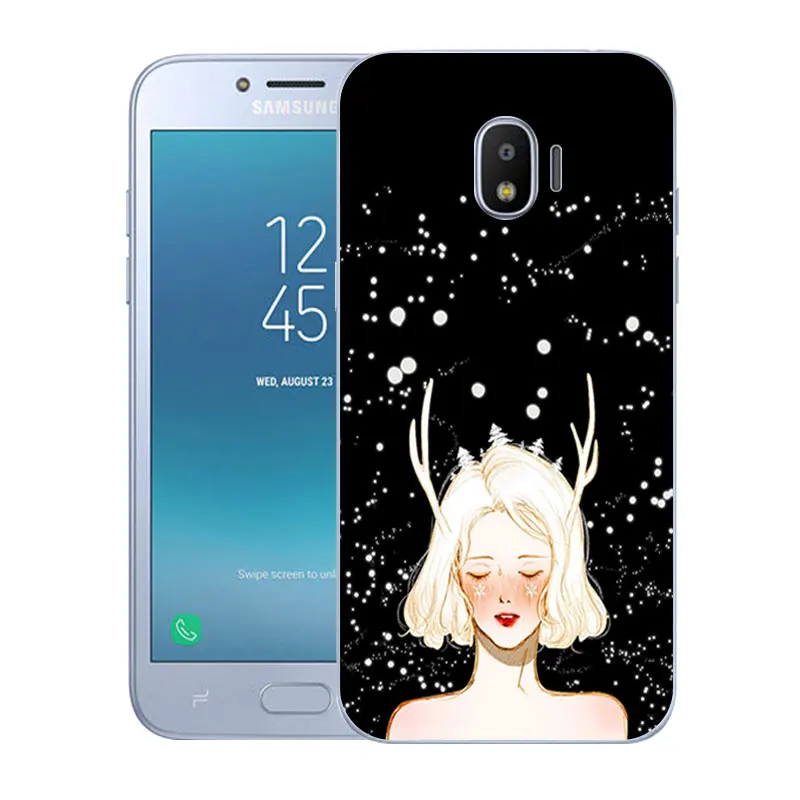 Роскошные Чехлы из ТПУ для телефонов Galaxy J2 Pro 2018 ультратонкие чехлы с принтом