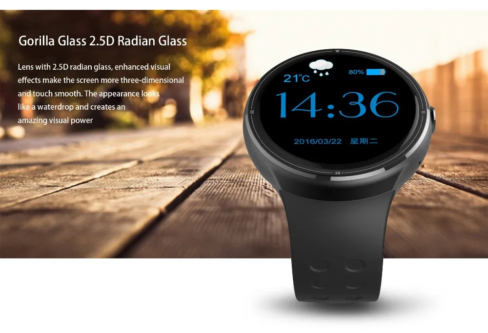 Finow Z10 Смарт часы Android 5 1 MTK6580 устройств ГБ/16 ГБ Smartwatch спортивные Фитнес трекер