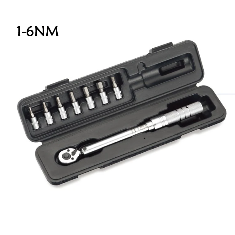 Freeship Mini Mechanical Preset Torque Wrench Set 1 6NM 1/4 inch