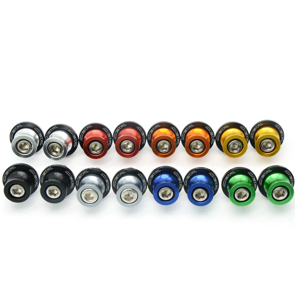 Motorcycle 8mm Swingarm Sliders Spools Stand Slider For HONDA CBR600RR CBR1000RR CBR 600 1000 RR 2008 2009 2010 2011 2012 2013